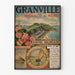 Poster Granville vintage – La Monaco du Nord et les îles Chausey