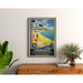 Poster Granville vintage – Les îles Chausey et les grandes marées