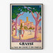 Poster Grasse Vintage