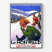 Poster Hohwald de Franse Alpen vintage