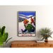 Poster Hohwald de Franse Alpen vintage
