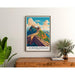 Vintage Poster of the Great Wall of China