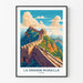 Vintage Poster of the Great Wall of China