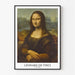 Poster - De Mona Lisa - Leonardo da Vinci
