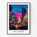 Poster Las Vegas USA Vintage