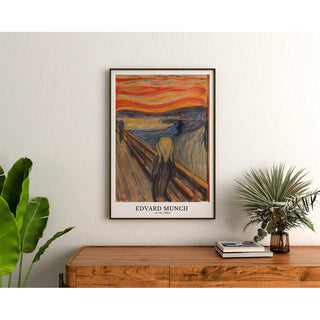 Affiche Le Cri - Edvard Munch