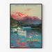Poster Le Lac d'Annecy, Paris-Lyon-Méditerranée par Frédéric Hugo d'Alési Vintage — wandpresentatie van het kunstwerk