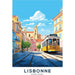 Poster Lissabon Vintage