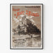 Poster Mont-Saint-Michel vintage – Spoorweguitstapje vanaf Parijs