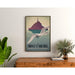Poster Mont Saint-Michel vintage – Wonder van het Westen