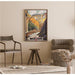 Poster Nice en train vintage
