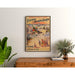 Poster Normandië Bretagne vintage – Excursies per trein (rond 1900)