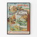 Vintage Normandië Bretagne Poster – Excursies en zeebaden