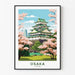 Vintage Osaka Japan Poster