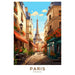 Vintage Paris Poster - The Eiffel Tower