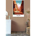 Poster Petra Jordanië Vintage