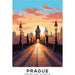 Poster Praag Vintage