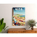 Vintage Poster of Promenade des Anglais in Nice