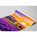 Poster Provence Vintage bij zonsondergang
