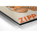 Poster Tweede Wereldoorlog - Zipp it. Careless talk costs lives door Leonard Raven-Hill