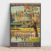 Poster Touraine Vintage