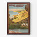 Poster Urville-Landemer vintage – Het schilderachtige La Hague nabij Cherbourg