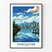 Poster Vancouver Vintage avec ses montagnes