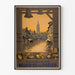 Poster Villedieu-les-Poêles vintage reclame – Kunstkoper