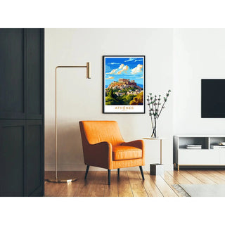 Affiche Vintage Athènes