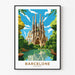 Poster Vintage Barcelona