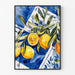 Poster decoratie keuken - Citroenen en Olijfbladeren