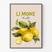 Poster decoratie keuken - Limone Amalfi