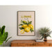 Poster decoratie keuken - Limone Amalfi