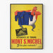 Vintage reclameposter – Werkkleding Mont Saint-Michel
