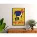 Vintage reclameposter – Werkkleding Mont Saint-Michel