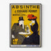 Poster vintage reclame - Absint