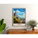 Poster stad van Québec Vintage