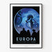 Vintage NASA Poster - Europa 2017