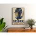 Vintage poster - Spidex, De Koks in Staal door R. de Valerio