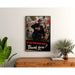Vintage poster - Aan de Marine, Dank u wel!