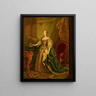 After JeanBaptiste van Loo - Portrait of Maria Leszczyska.webp