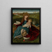 La Madone de l'Humilité - Après Robert Campin — ingelijst kunstwerk aan de muur