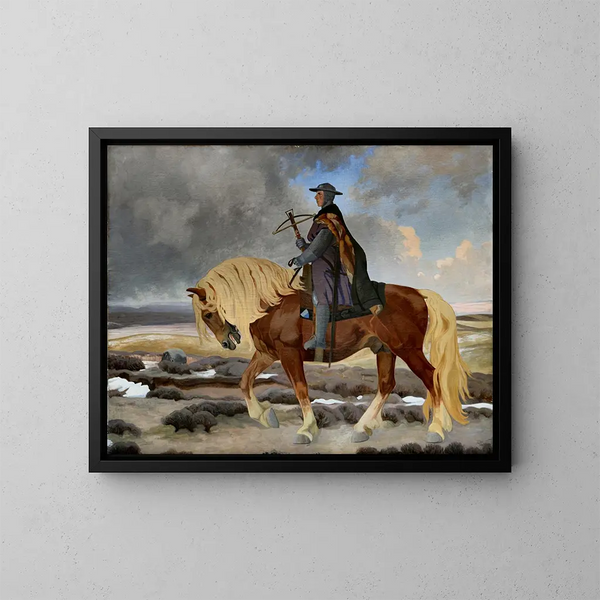 Niels Ebbesen - Agnes Slott-Møller — framed artwork on a wall