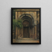 L'entrée de la cathédrale de Schleswig - Agnes Slott-Møller — ingelijst kunstwerk aan de muur