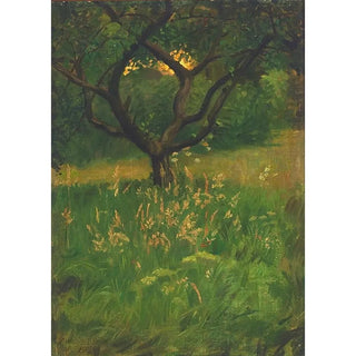 Agnes SlottMller - View of a garden.webp