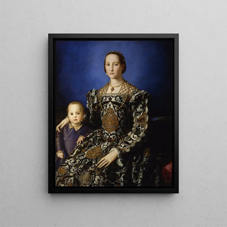 Agnolo Bronzino - Portrait Of Eleanor Of Toledo With Her Son Giovanni De Medici.webp