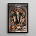 Opstanding van Christus - Agnolo Bronzino — ingelijst kunstwerk aan de muur