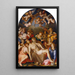 De Kruisafname - Agnolo Bronzino — ingelijst kunstwerk aan de muur