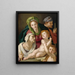 De Heilige Familie - Agnolo Bronzino — ingelijst kunstwerk aan de muur