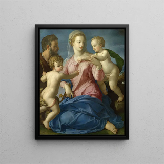 Agnolo Bronzino - The Holy Family with the Infant Saint John the Baptist.webp